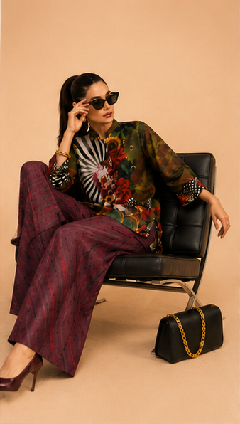 COSMIC BLOOM CO-ORD SET