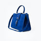 SUEDE STATEMENT HANDBAG