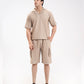 RELAXED FIT CARGO SHORTS