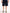 TEXTURED STRIPED-COTTON SHORTS