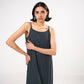 STRAIGHT HALTER NECK DRESS