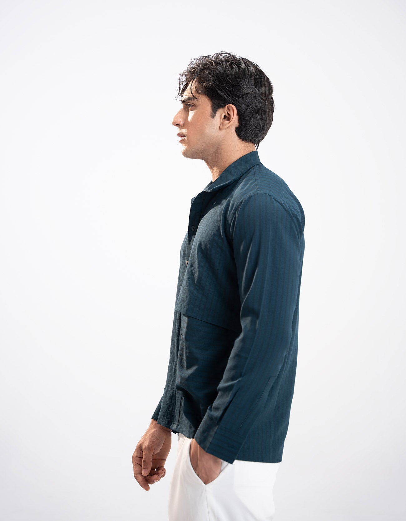 MEN’S BUTTON DOWN SHIRT WITH FLAP POCKET