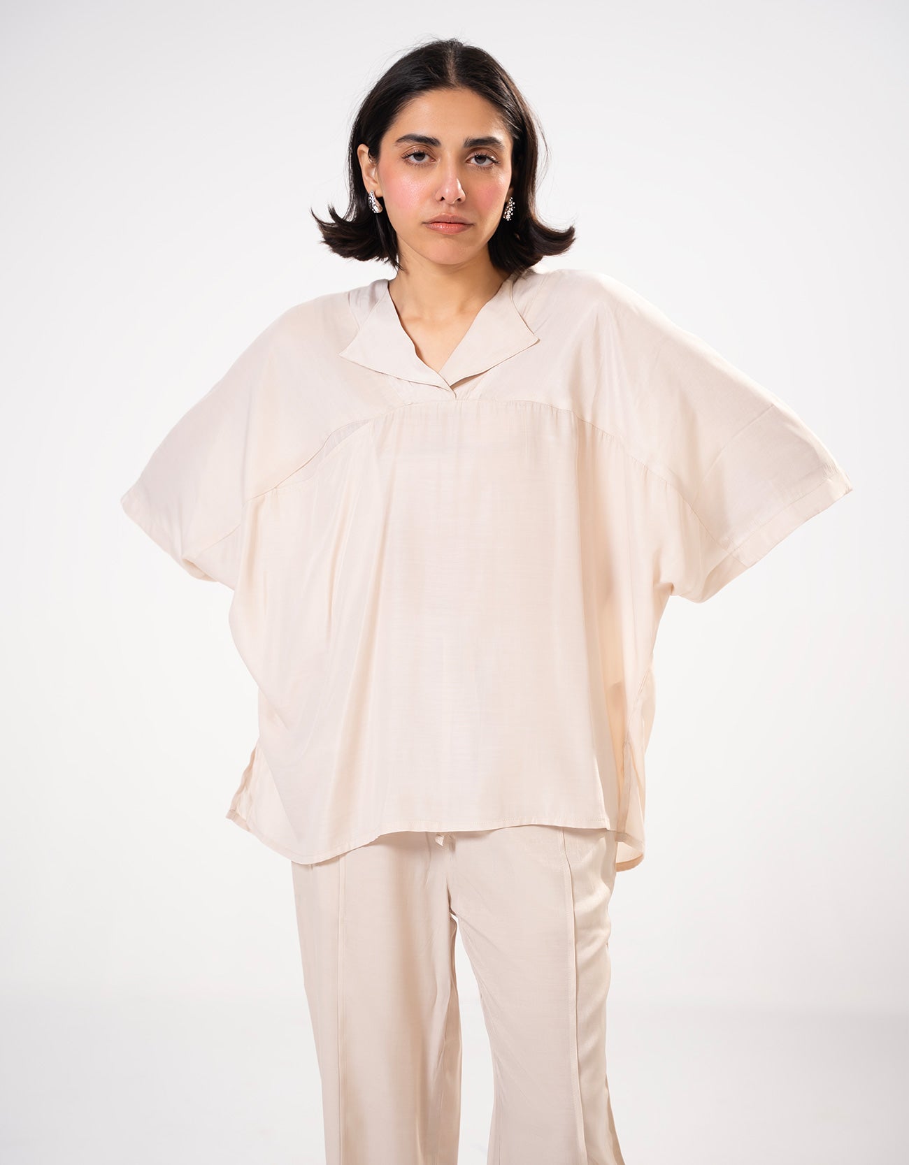 OVERSIZED SAFARI BLOUSE