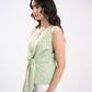 KNOTTED BLOUSE