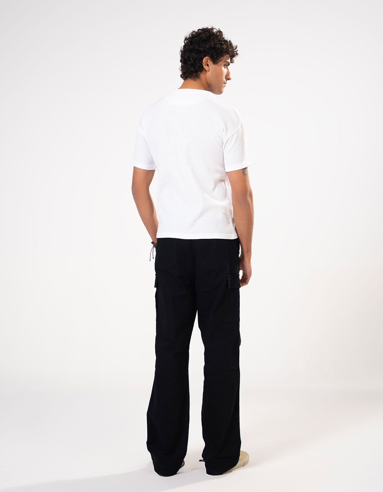 DROP SHOULDER CHEST POCKET TEE