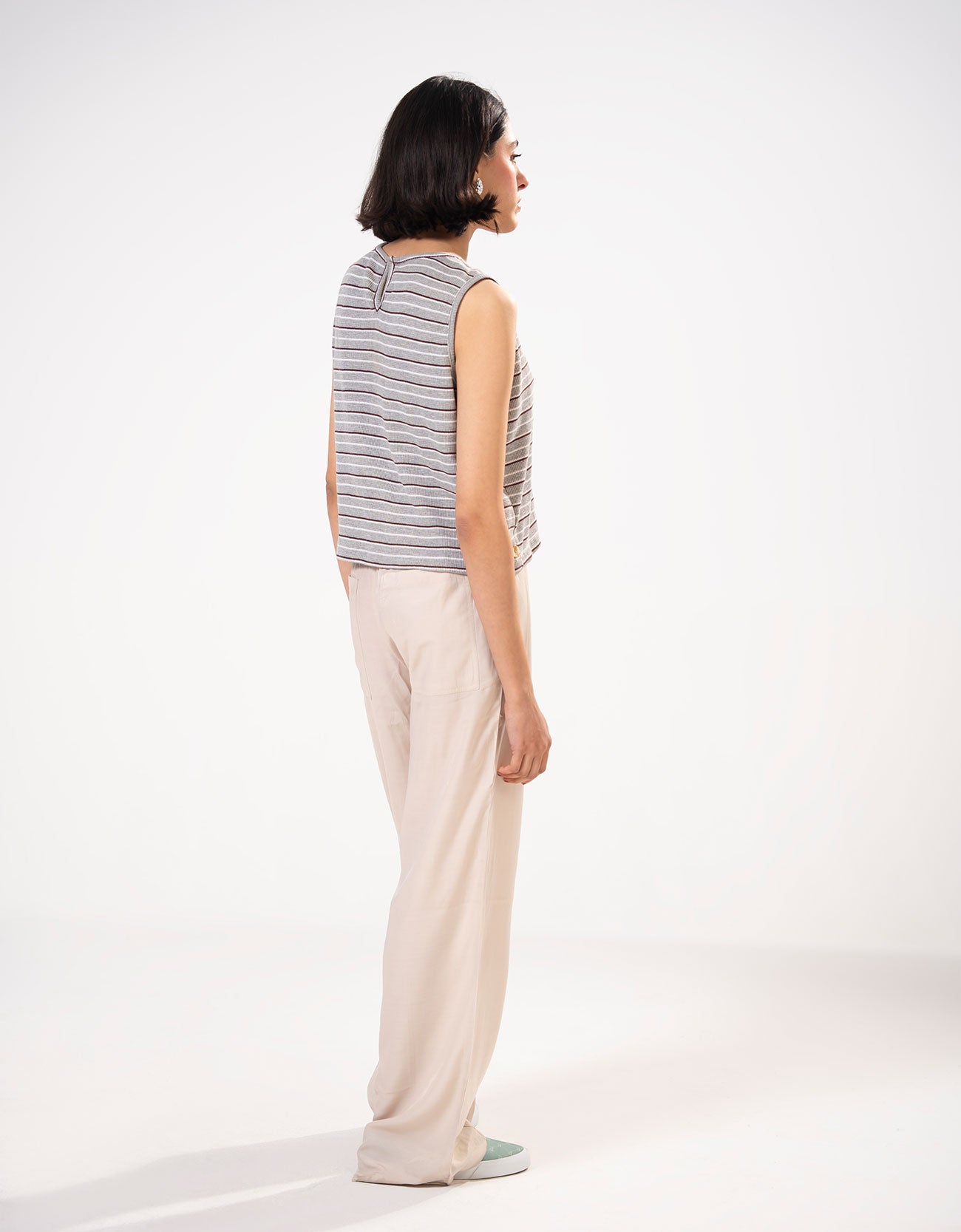 STRIPED CROPPED TANK TOP