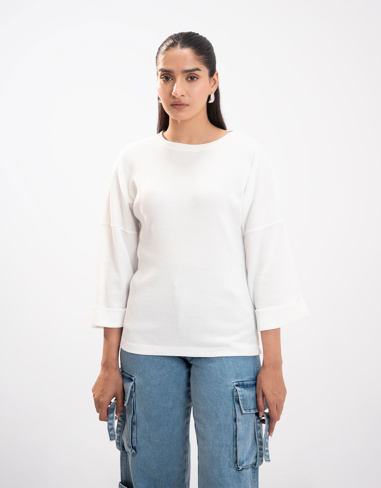 STRAIGHT CREW NECK T-SHIRT