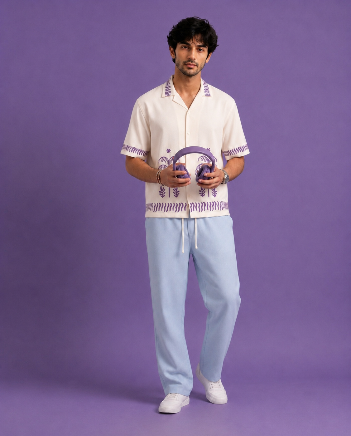 PALM BOXY RESORT SHIRT