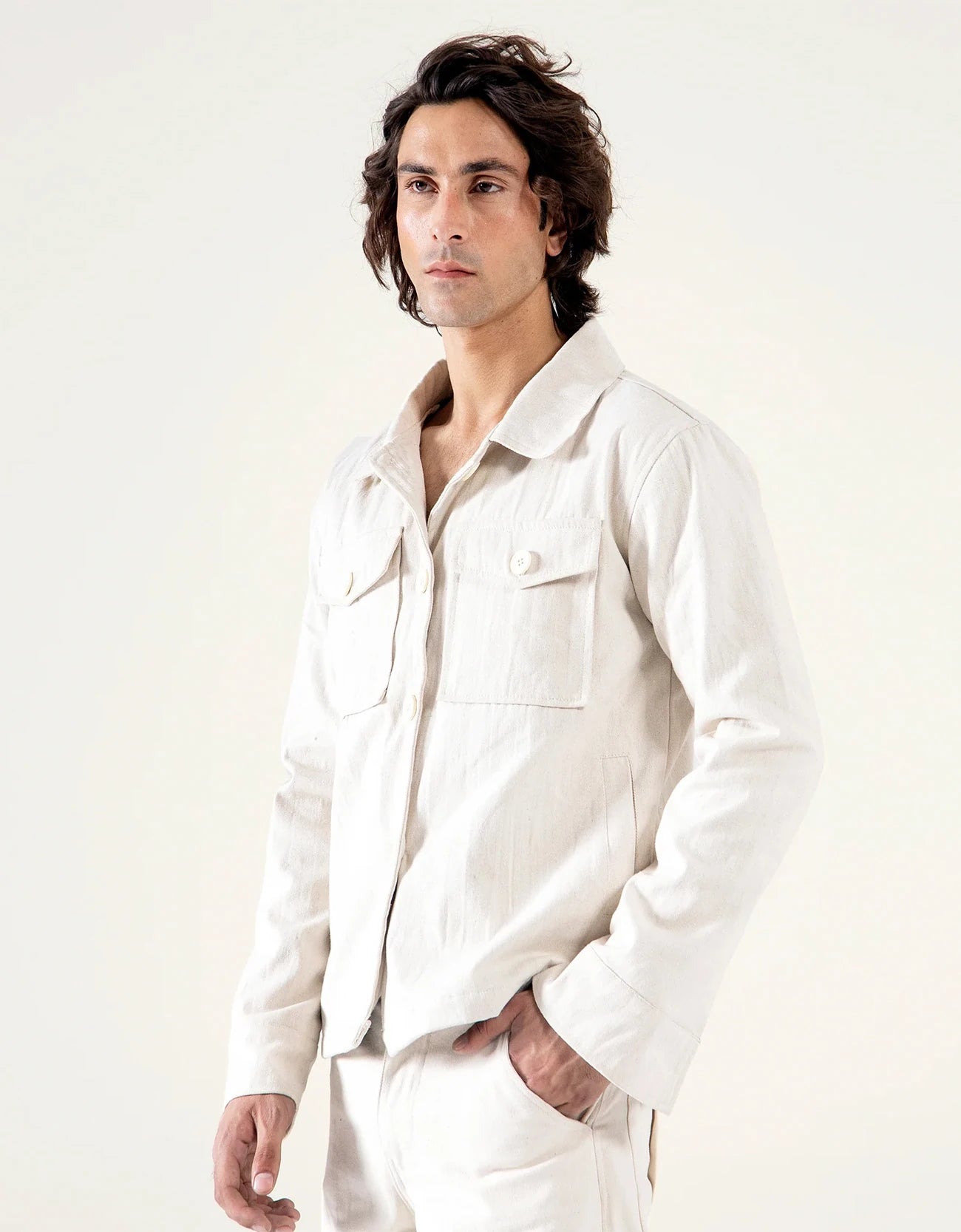 CANVAS FLAP POCKET SHACKET