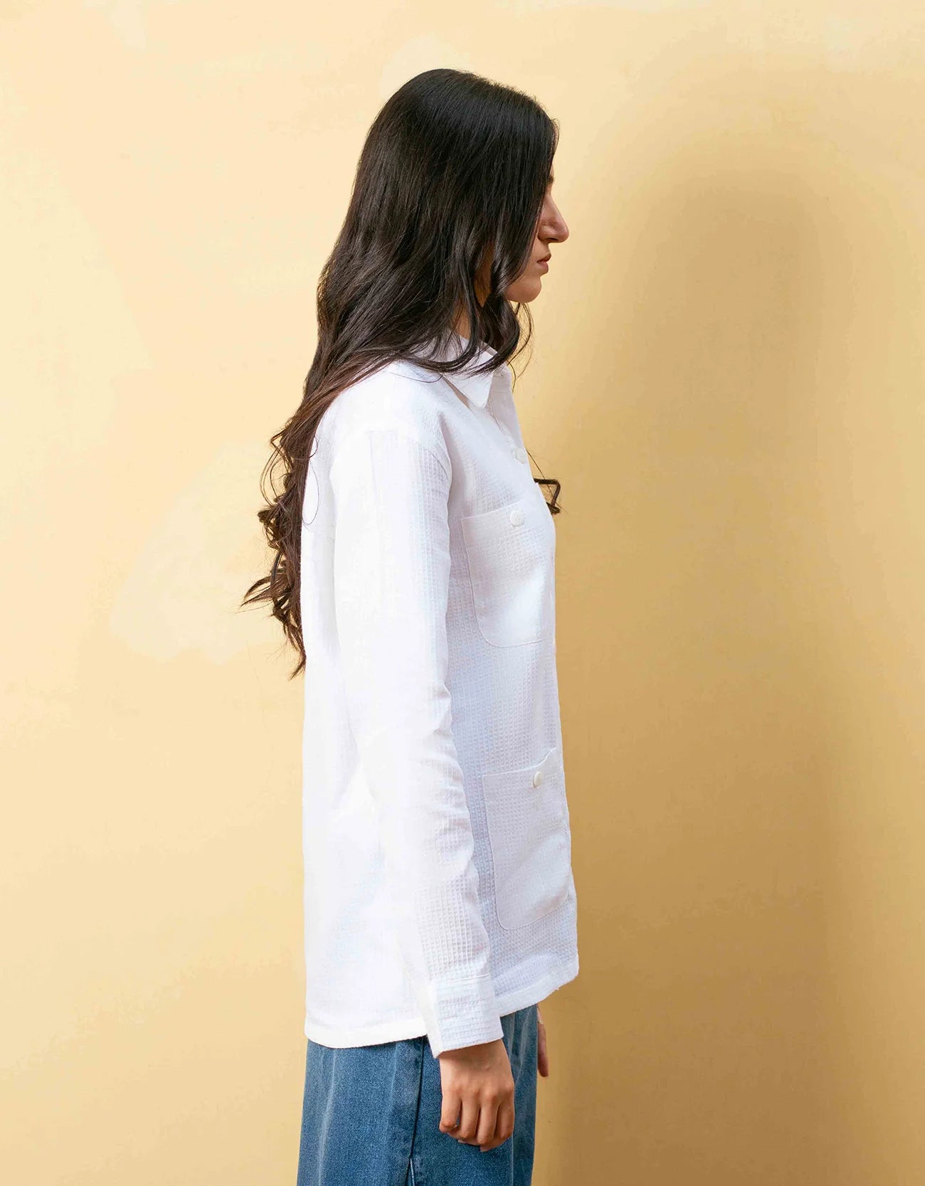 TEXTURED SHIRT WITH POCKETS