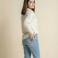 EMBROIDERED BOAT NECK SHIRT