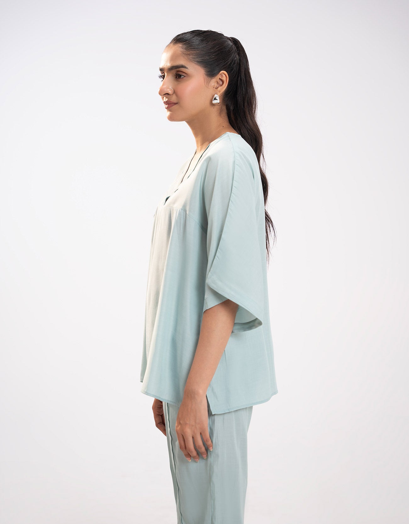 OVERSIZED SAFARI BLOUSE