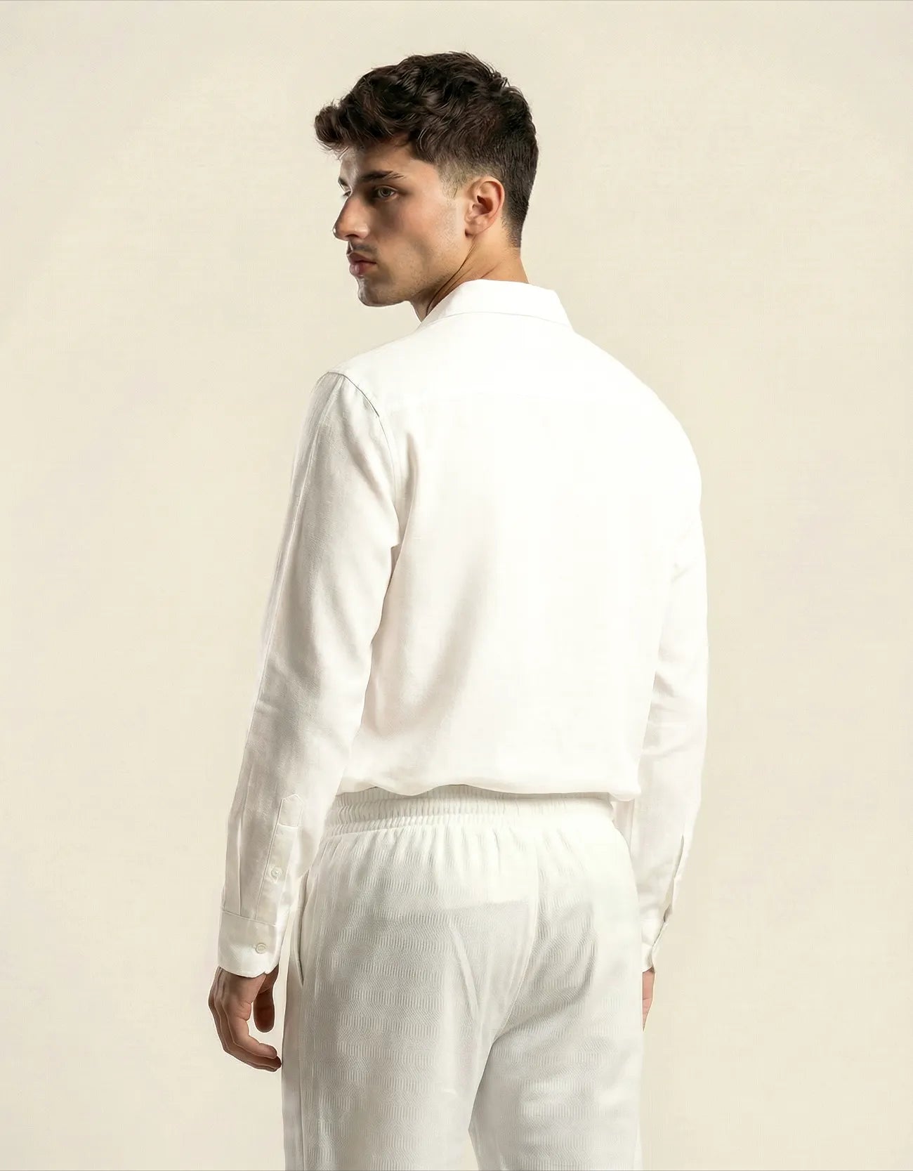 CHEST POCKET BUTTONED SHIRT