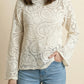 EMBROIDERED BOAT NECK SHIRT