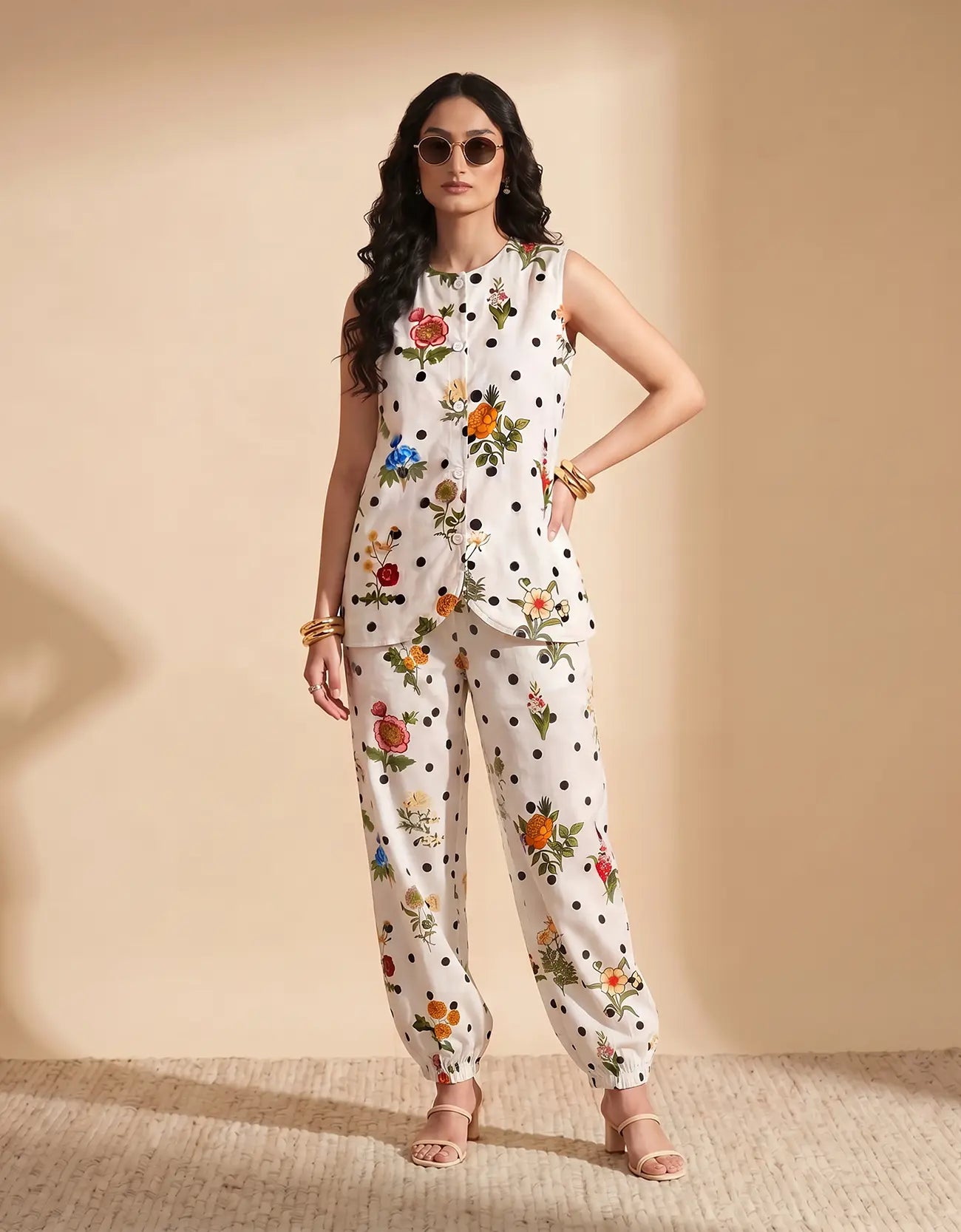 POLKA PETAL CO-ORD SET