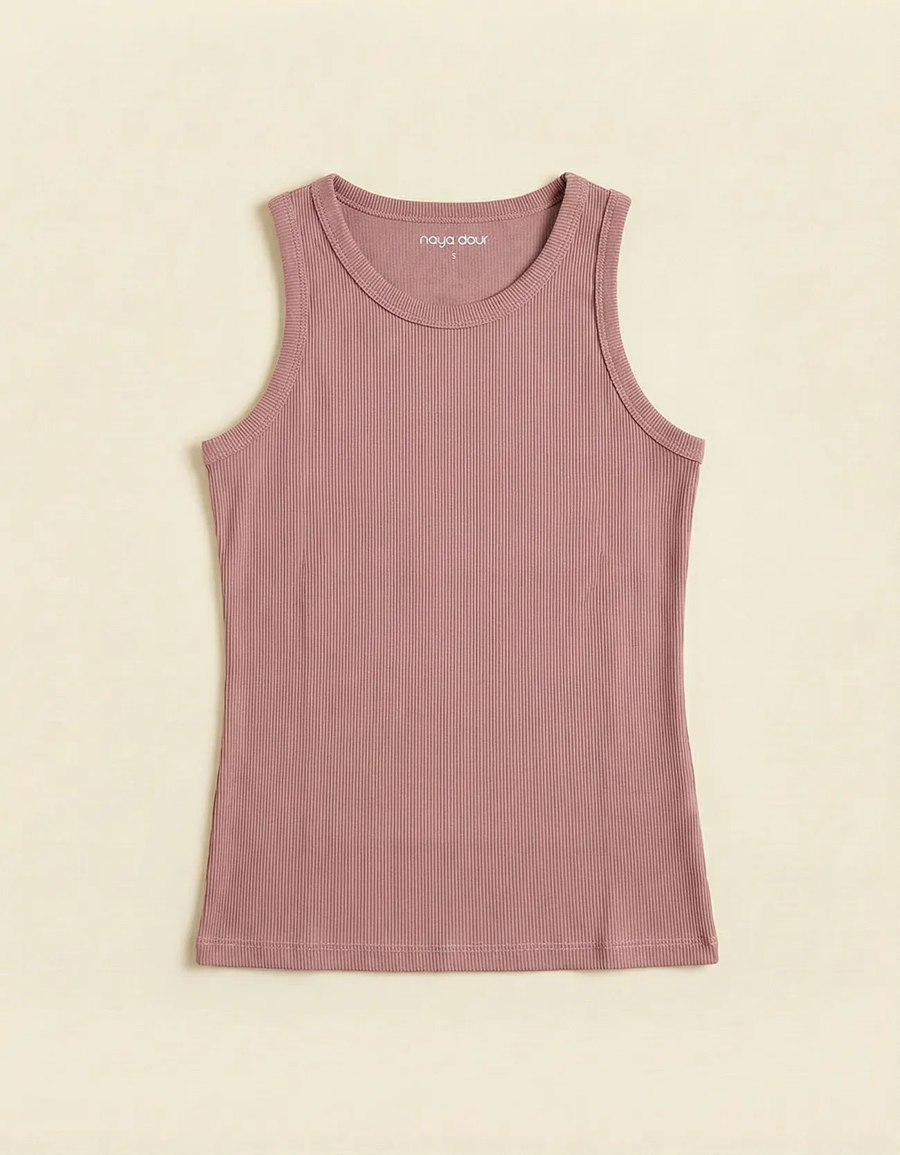 RIBBED TANK TOP