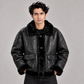 PLUSH TAILORED JACKET - BLACK