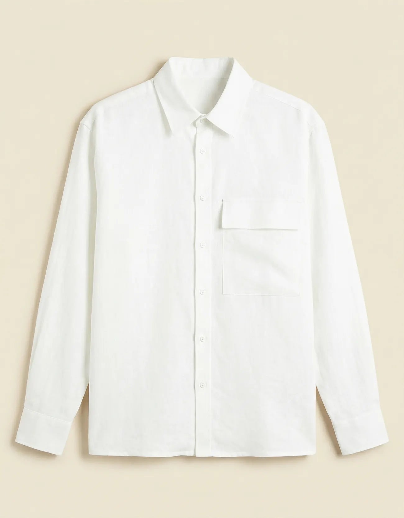 CHEST POCKET BUTTONED SHIRT