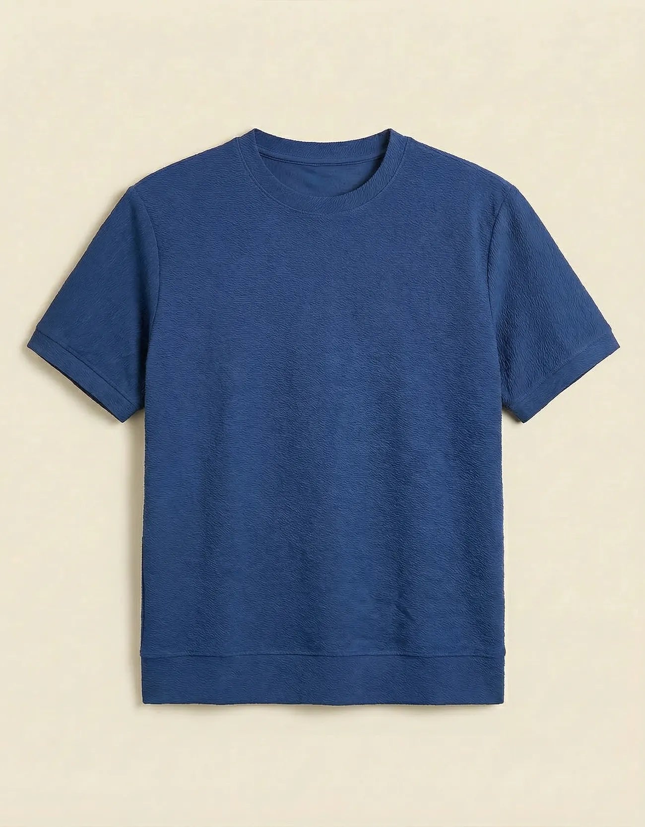 CLASSIC TEXTUTURED CREW NECK