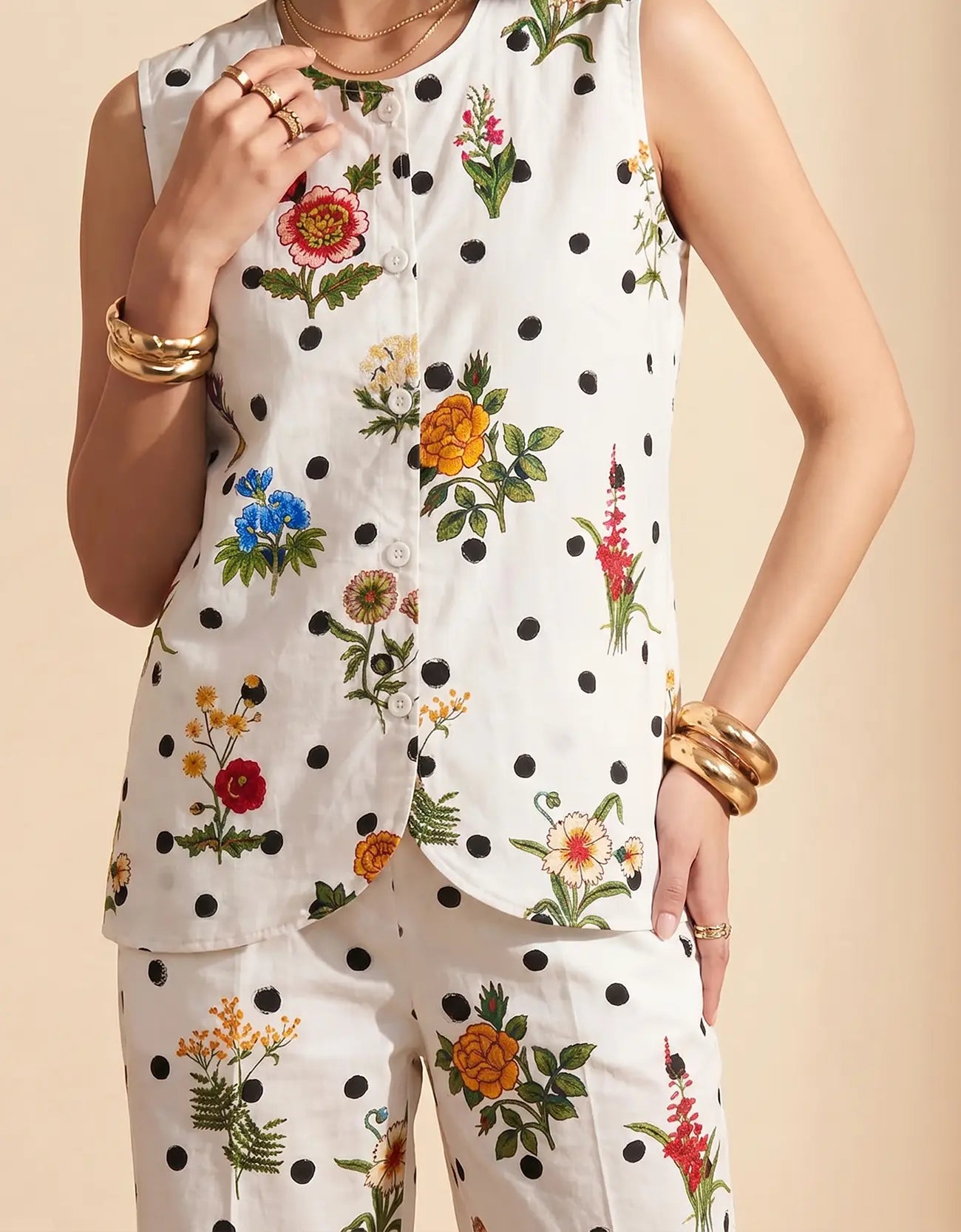 POLKA PETAL CO-ORD SET