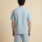 WAFFLE TEXTURED MEN'S CASUAL SHIRT