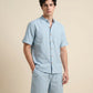 WAFFLE TEXTURED MEN'S CASUAL SHIRT
