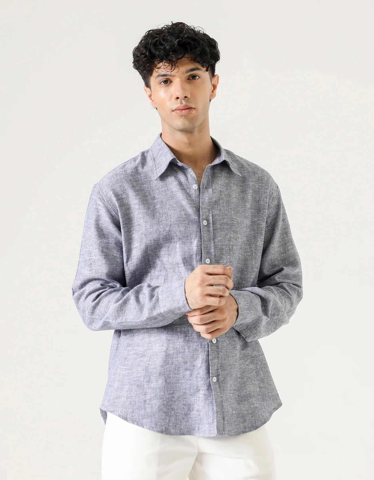 LINEN BUTTON DOWN SHIRT