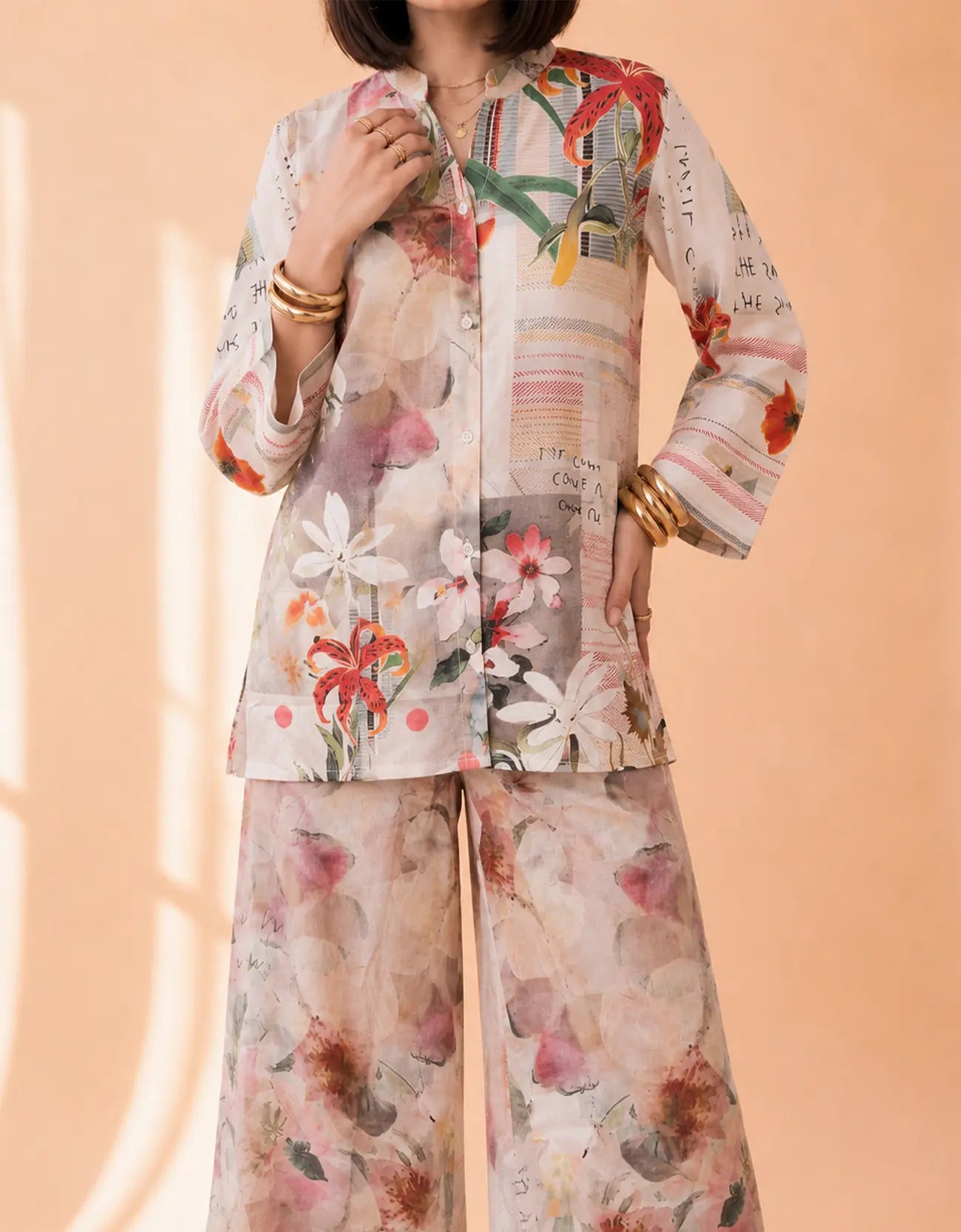 PASTEL LILY CO-ORD SET
