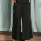 JACQUARD WIDE LEG TROUSER
