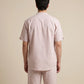 WAFFLE TEXTURED MEN'S CASUAL SHIRT