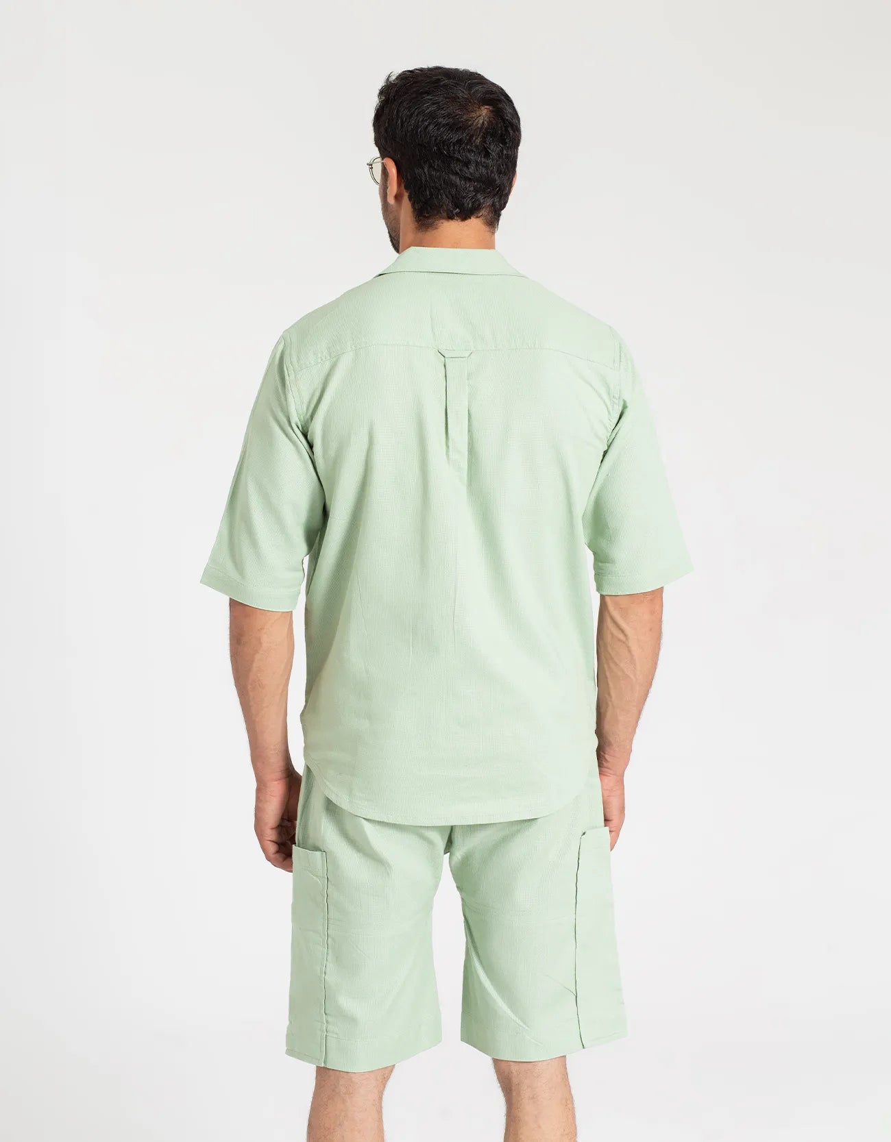 JACQUARD CHEST POCKET SHIRT