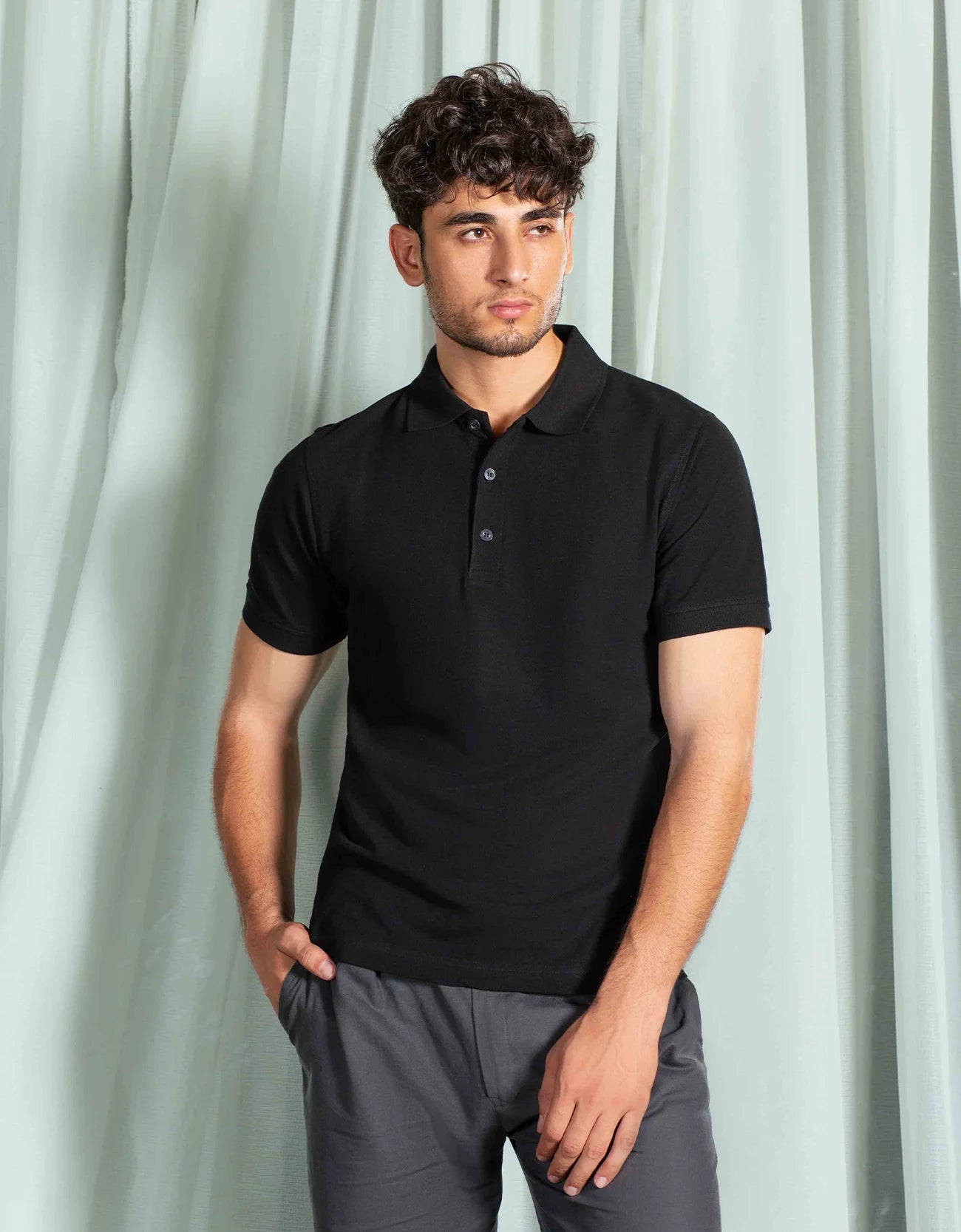 MEN'S BASIC POLO