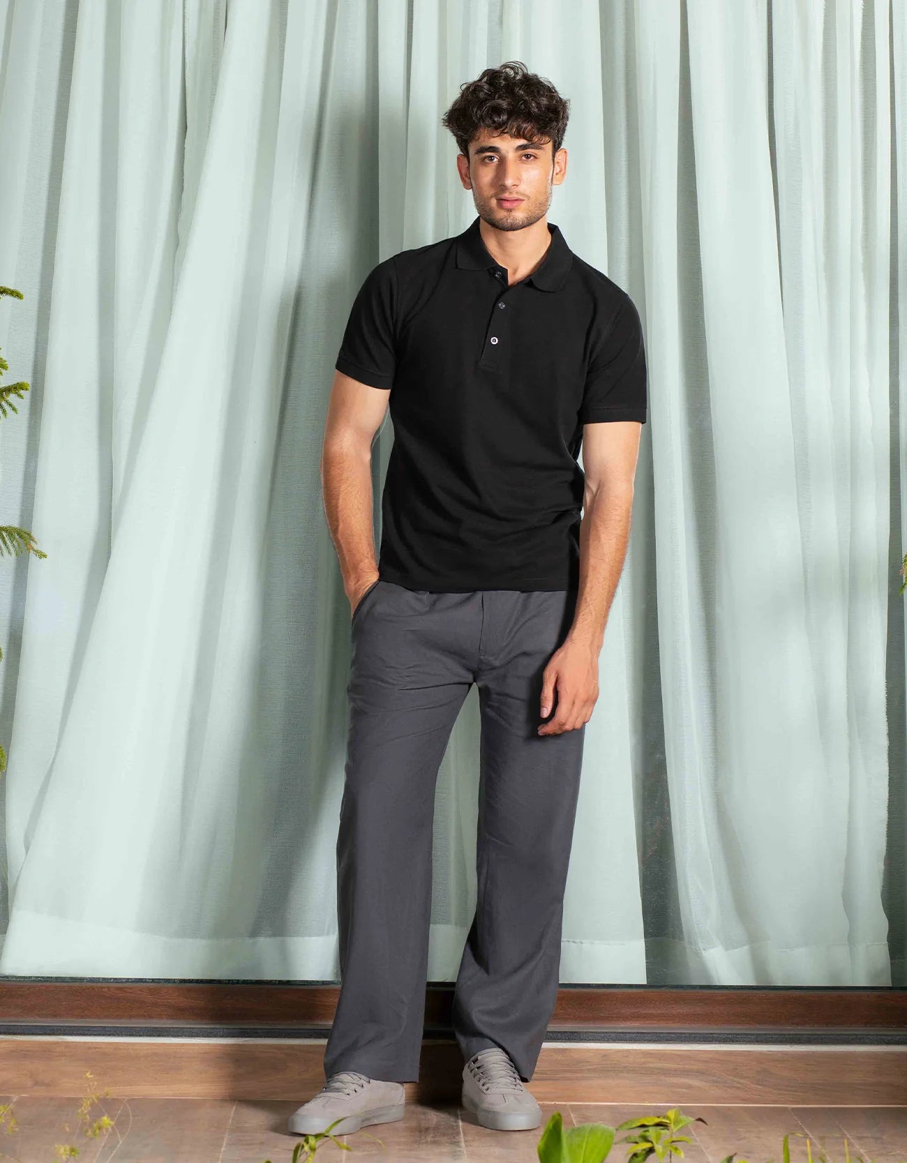 MEN'S BASIC POLO