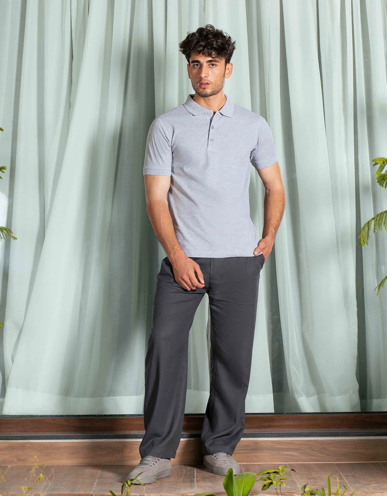 MEN'S BASIC POLO