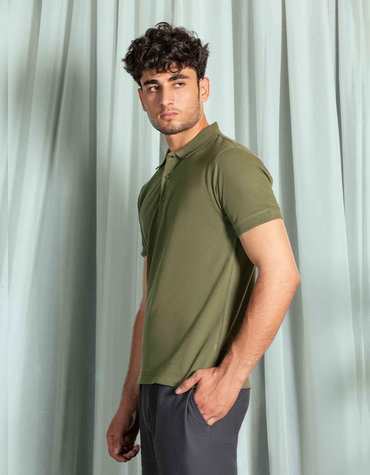 MEN'S BASIC POLO