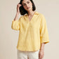 RELAXED V-NECK SHIRT