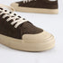 JUTE-SUEDE LACE-UP SNEAKERS