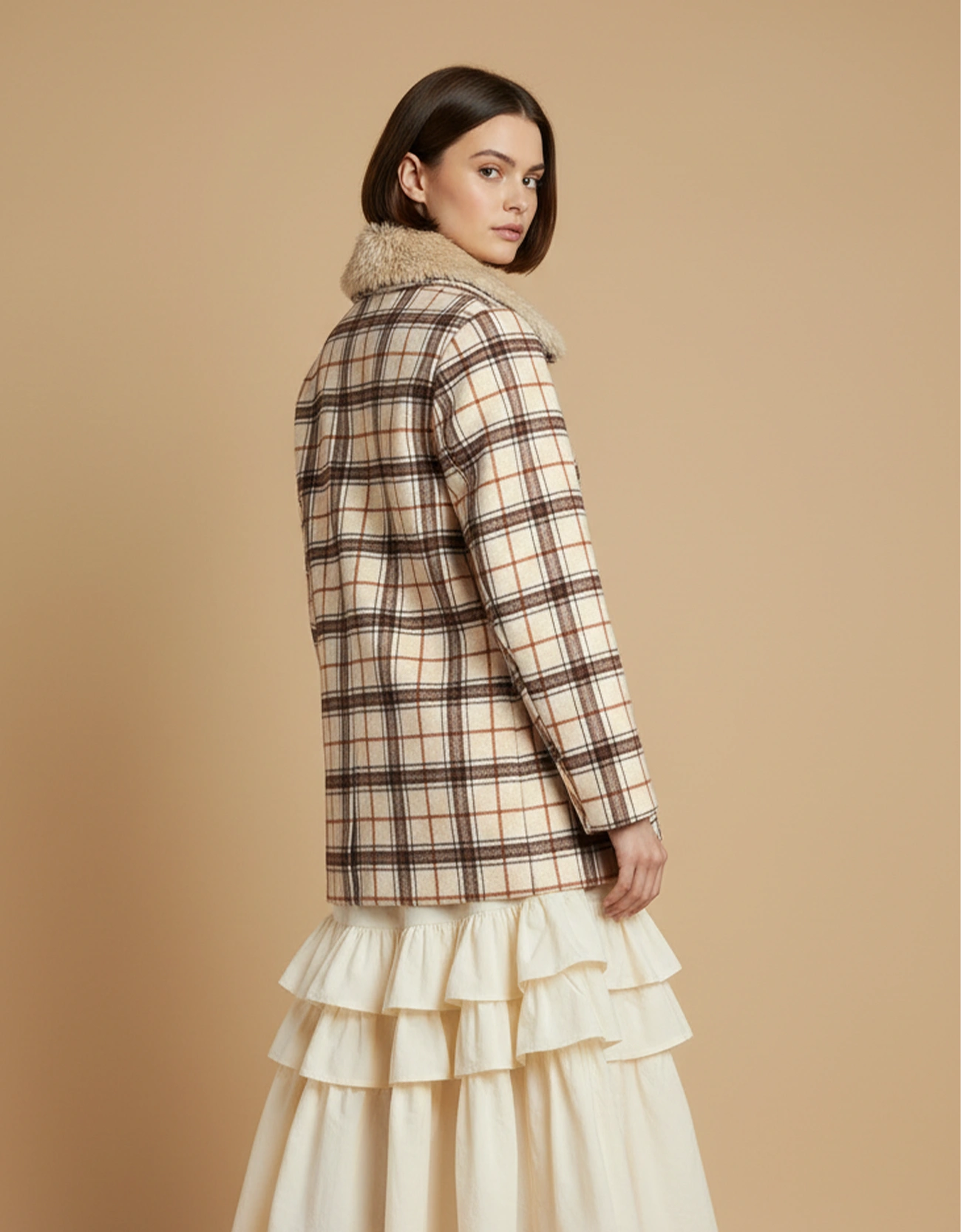 DOUBLE CHESTER OVERCOAT