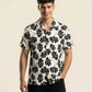 SAFARI FLOWERAL BUTTON DOWN SHIRT