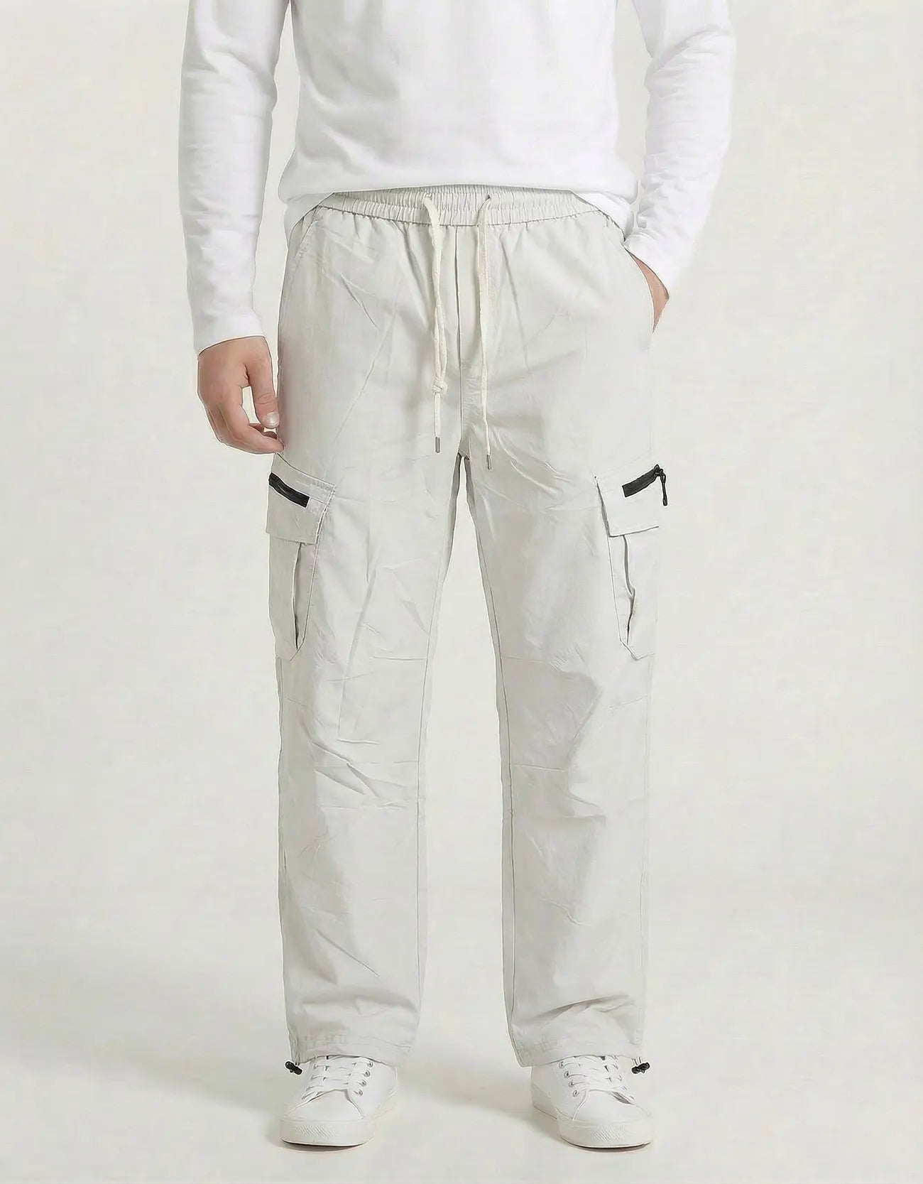 ZIP CARGO TROUSER