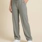 RIBBED WIDE BOTTOM TROUSER