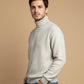 CHAVERON TEXTURED TURTLE NECK
