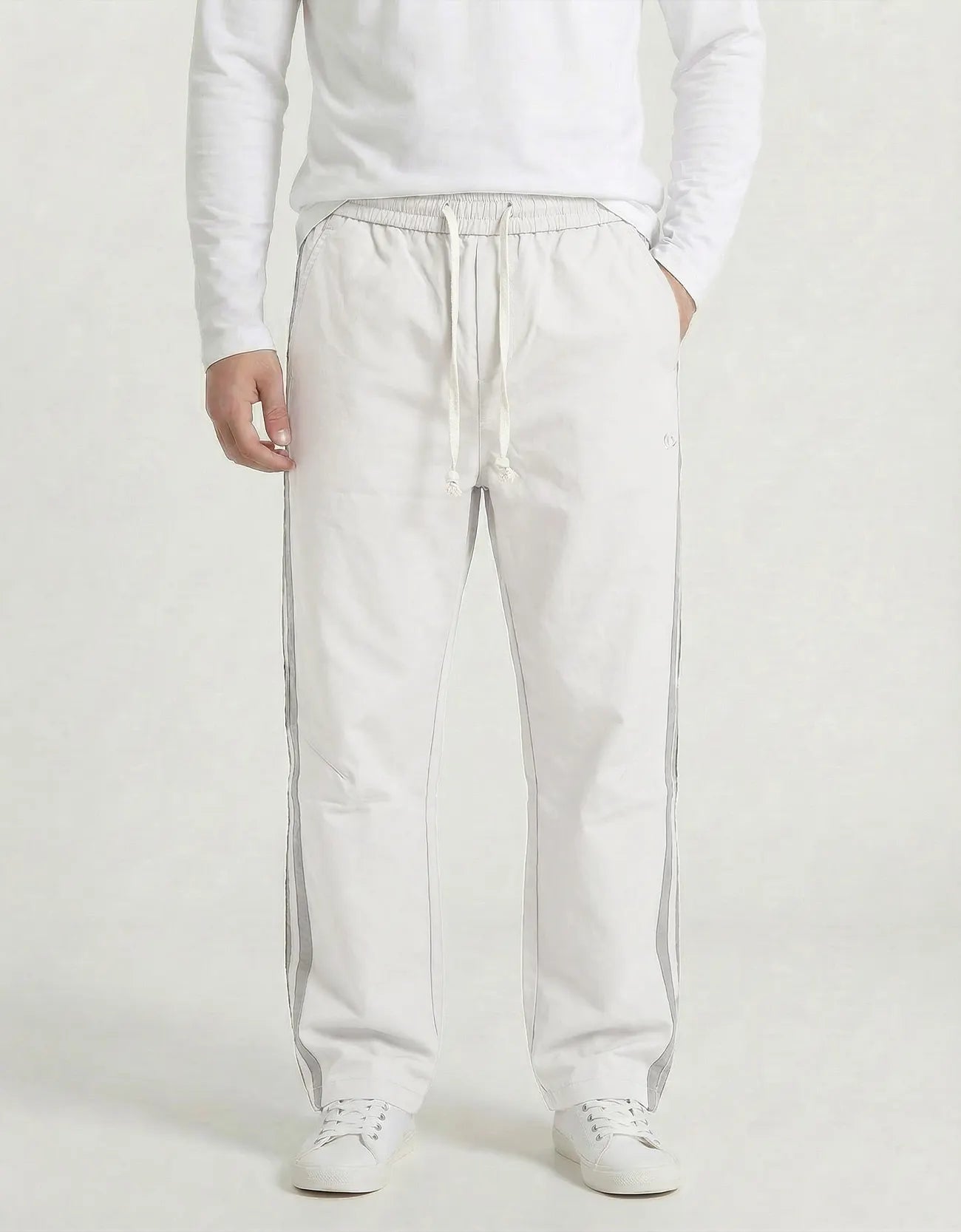 STRIPE CASUAL TRACK TROUSER