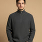 WOLLEN MOCKNECK QUATRE ZIPPER