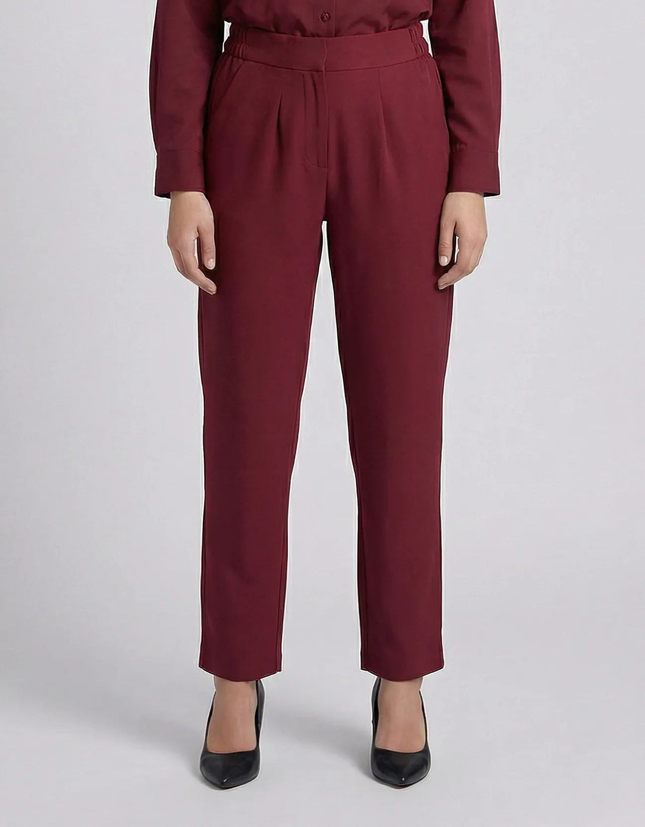 STRAIGHT TROUSER-PANTS