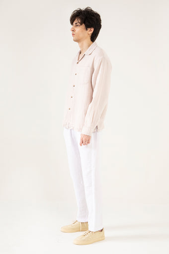 MUSLIN CAMP COLLAR SHIRT