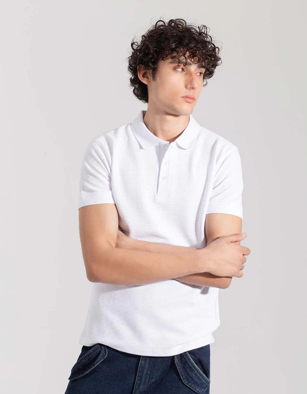 BASIC TEXTURED POLO