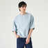 HALF SLEEVES CREW NECK SWEATSHIRT