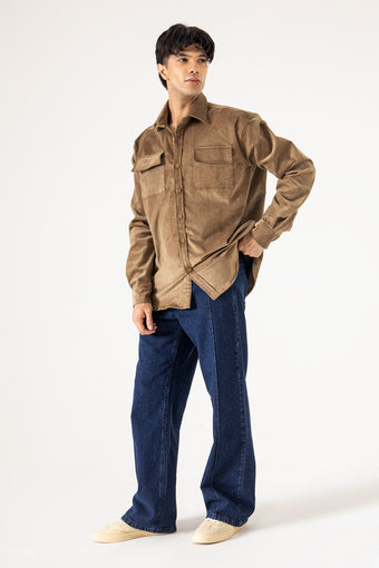 OVERSIZED CORDUROY SHIRT