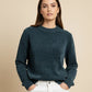 TEXTURED WOOLEN PULLOVER